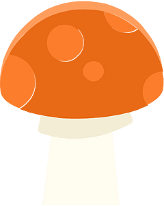 Red mushroom