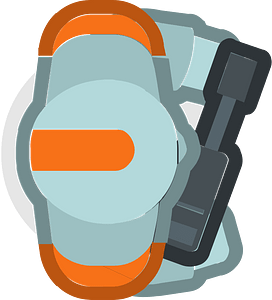 Armed person 02-06 orange