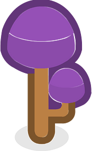 Purple tree