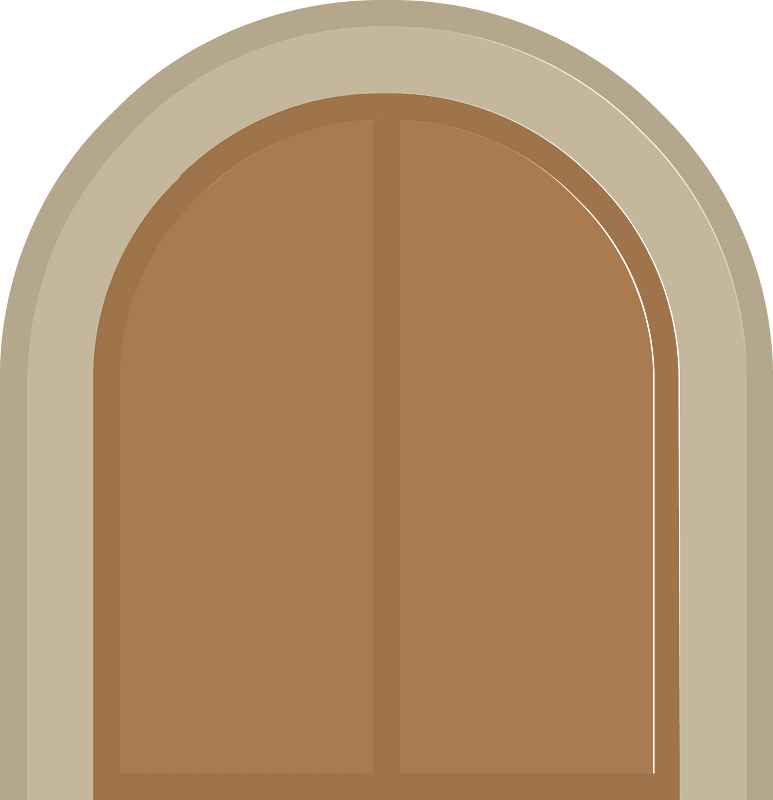 Beige frame windows