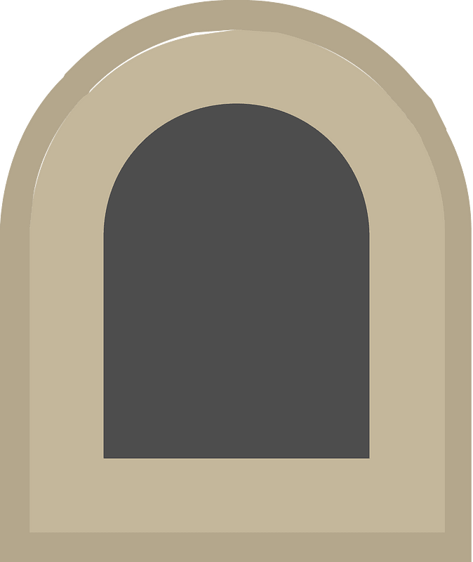 Beige frame windows