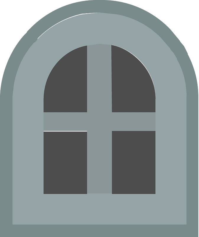 Grey frame windows