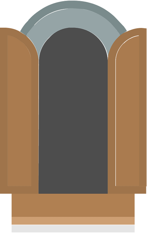 Grey frame windows