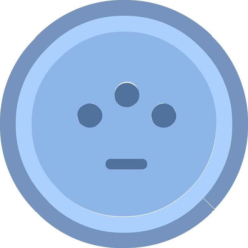 Blue alien 15 face
