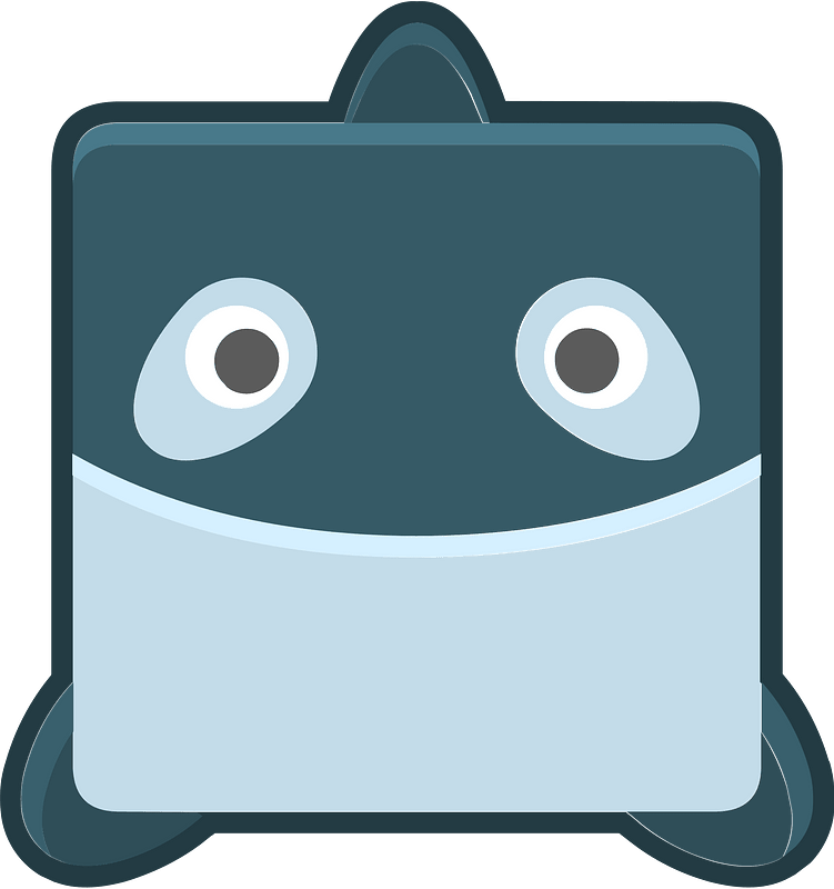 Square animal outlined face 8-11 shark