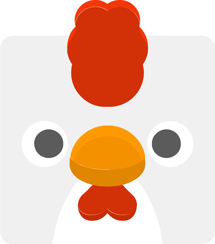 Square animal face 7-12 cock