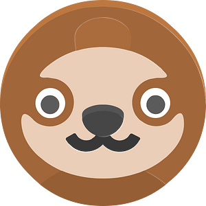 Round animal face 2-29 squirrel