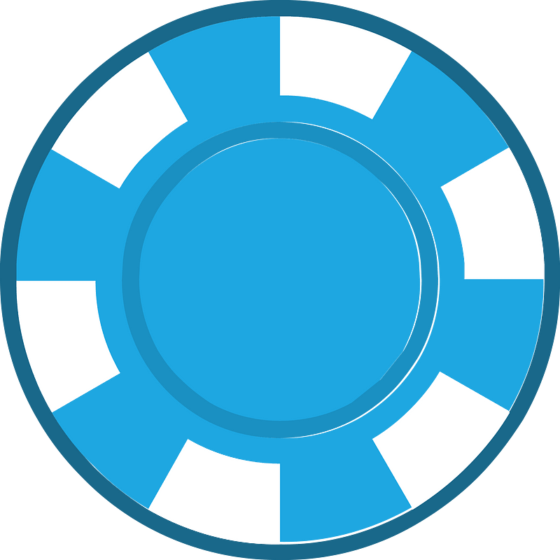 Blue white chip