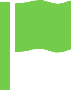 Green piece 01 flag