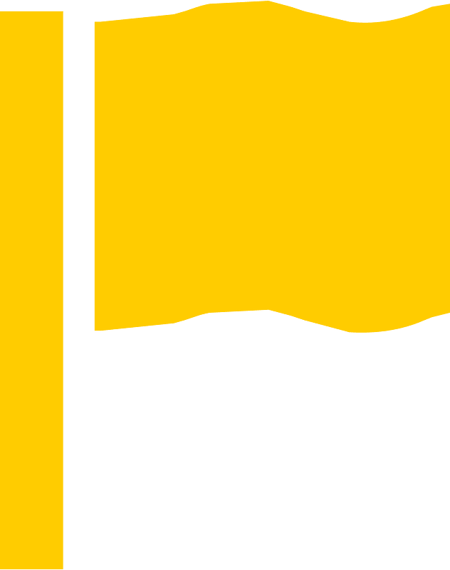 Yellow piece 01 flag