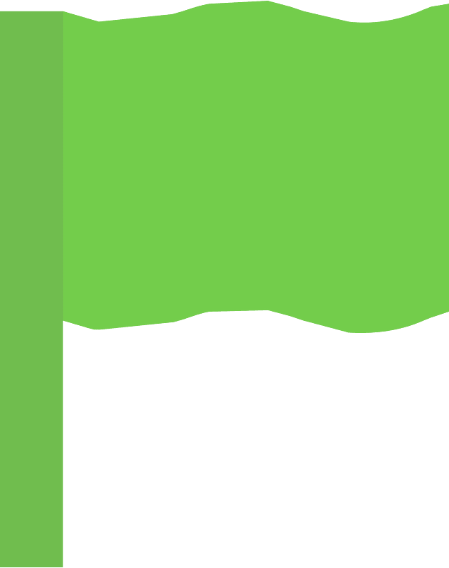 Green piece 05 flag
