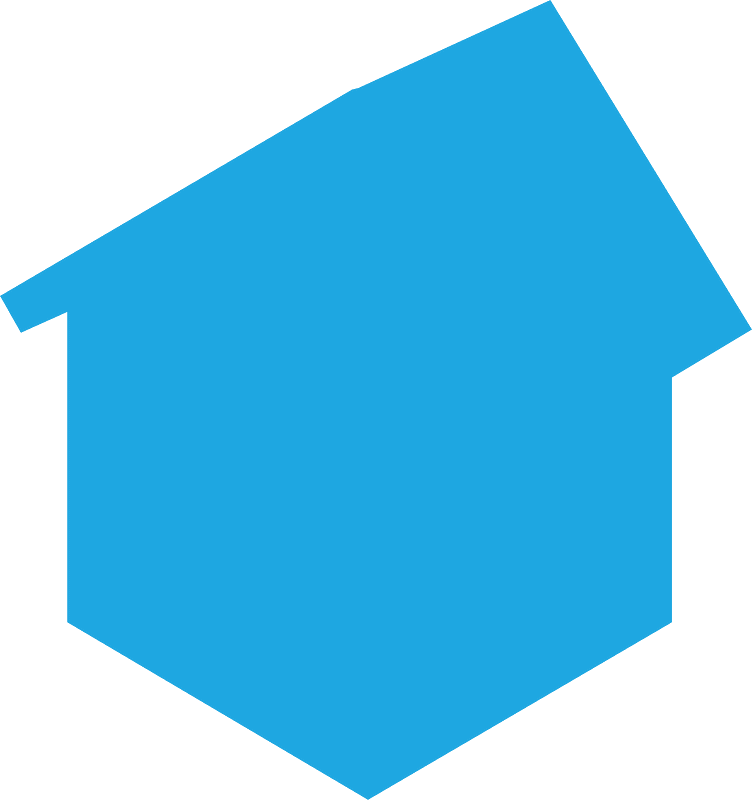 Blue piece 09 house