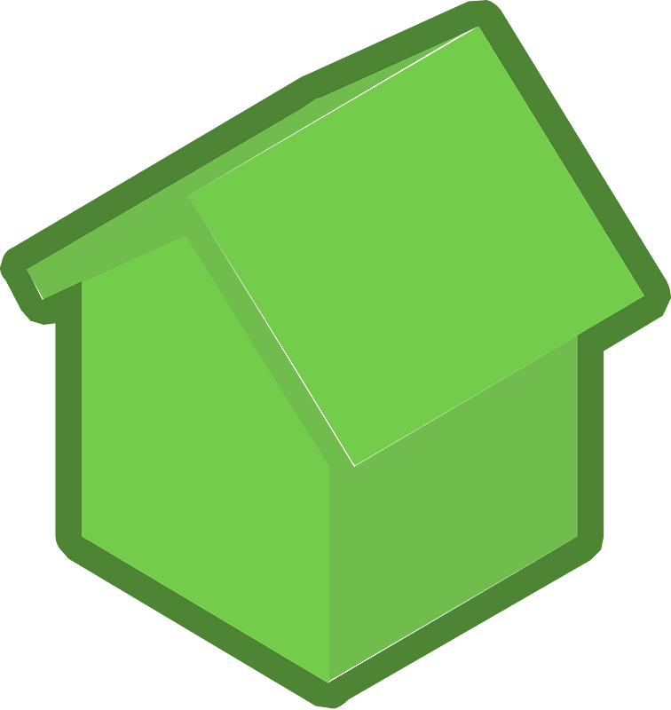 Green piece 12 house