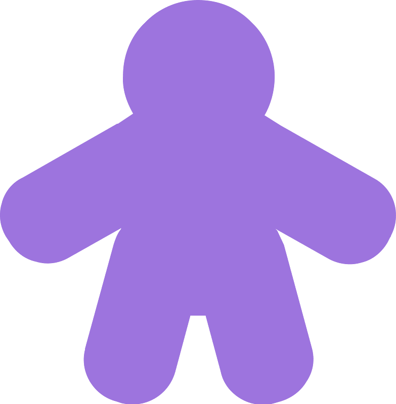 Purple piece 22 player
