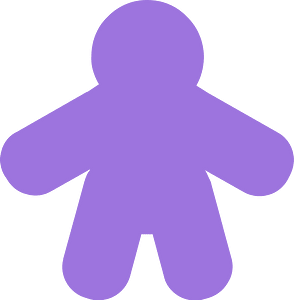 Purple piece 22 player