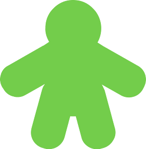 Green piece 22 player