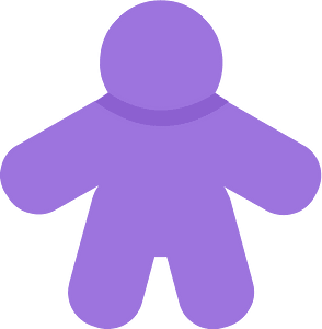 Purple piece 24 player