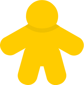 Yellow piece 24 player