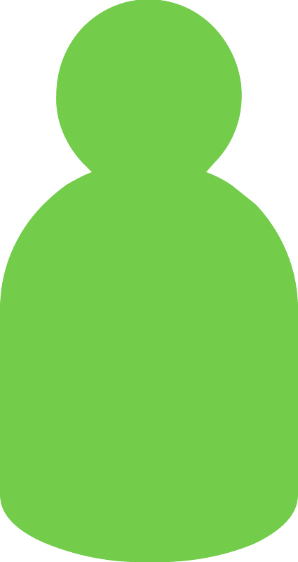 Green piece 25 player
