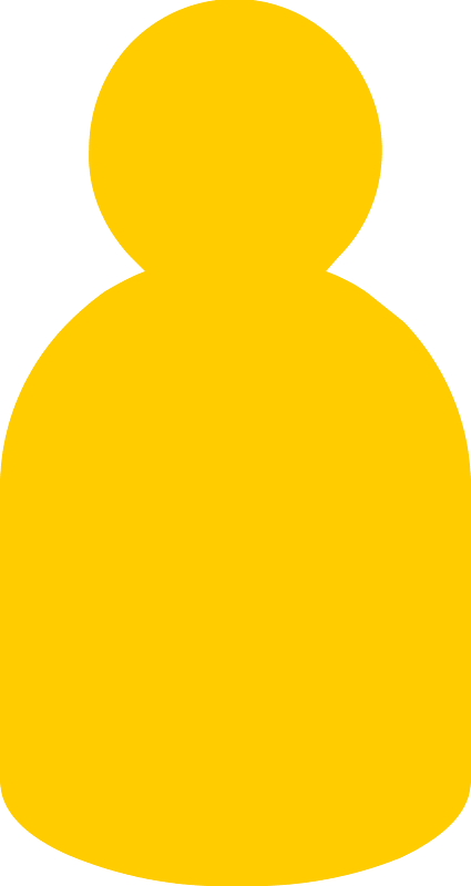 Yellow piece 25 player