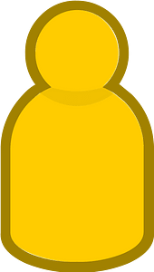 Yellow piece 26 player