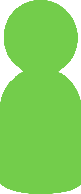 Green piece 28 player