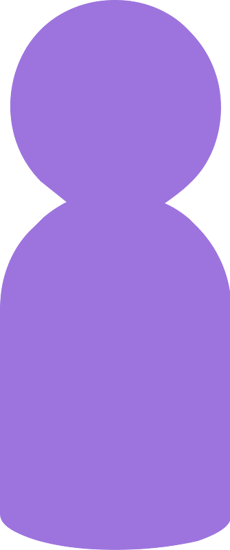 Purple piece 28 player