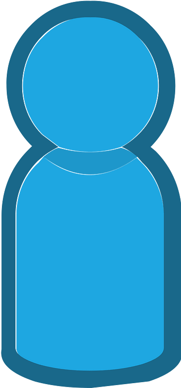 Blue piece 29 player
