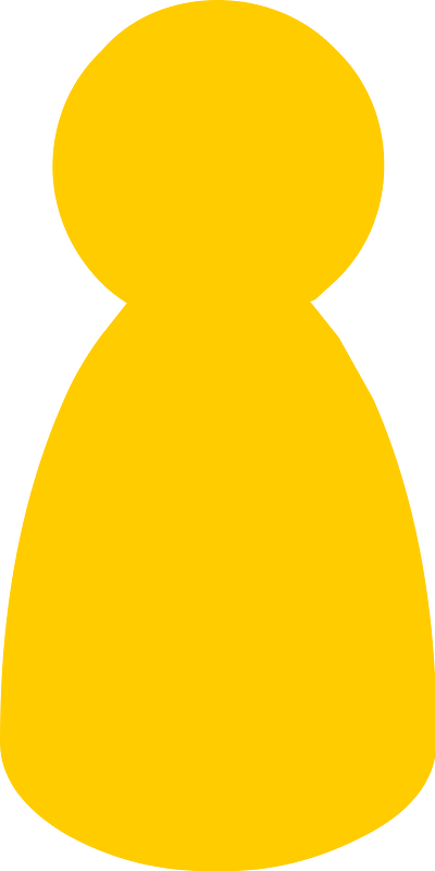 Yellow piece 31 player