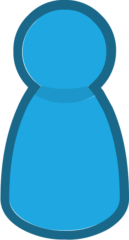 Blue piece 32 player