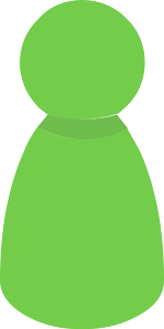 Green piece 33 player