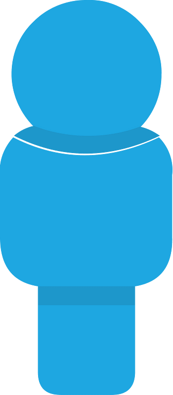 Blue piece 36 player