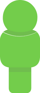 Green piece 36 player
