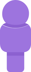 Purple piece 36 player
