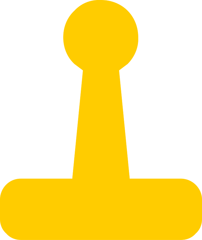 Yellow piece 40 pawn