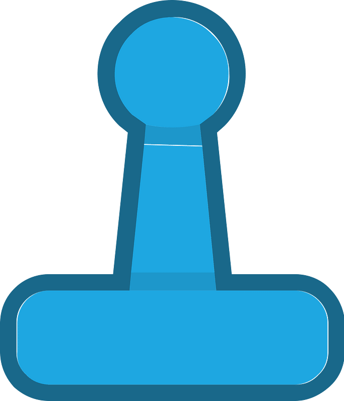 Blue piece 41 pawn