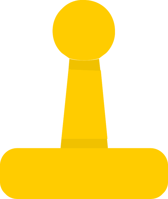 Yellow piece 42 pawn