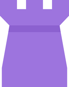 Purple piece 45 rook