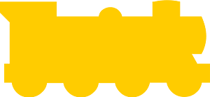 Yellow piece 55 train