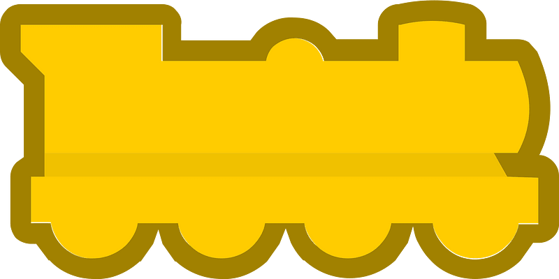 Yellow piece 56 train