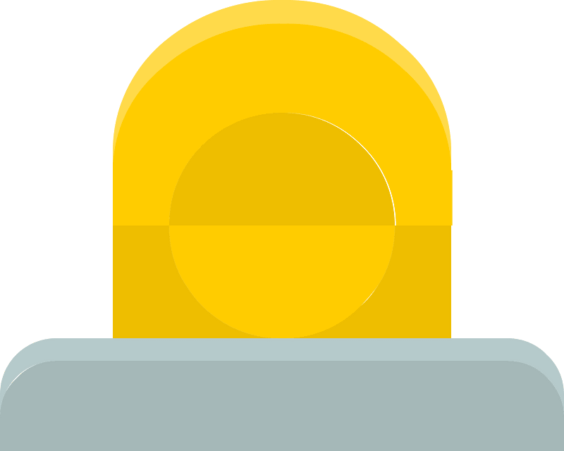 Bubble light 02-01 yellow