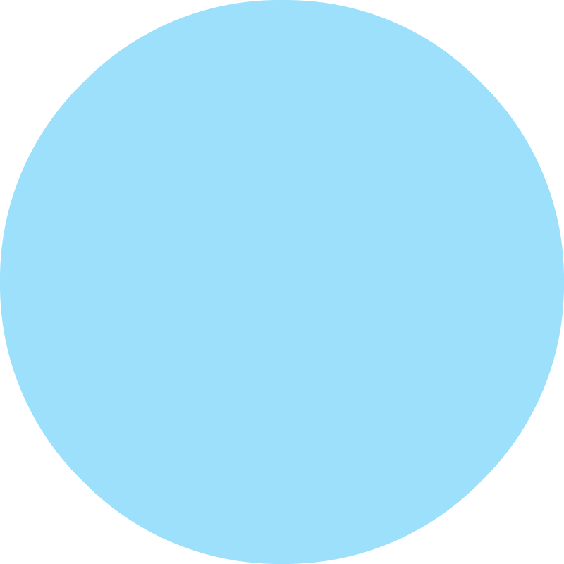 Blue circle