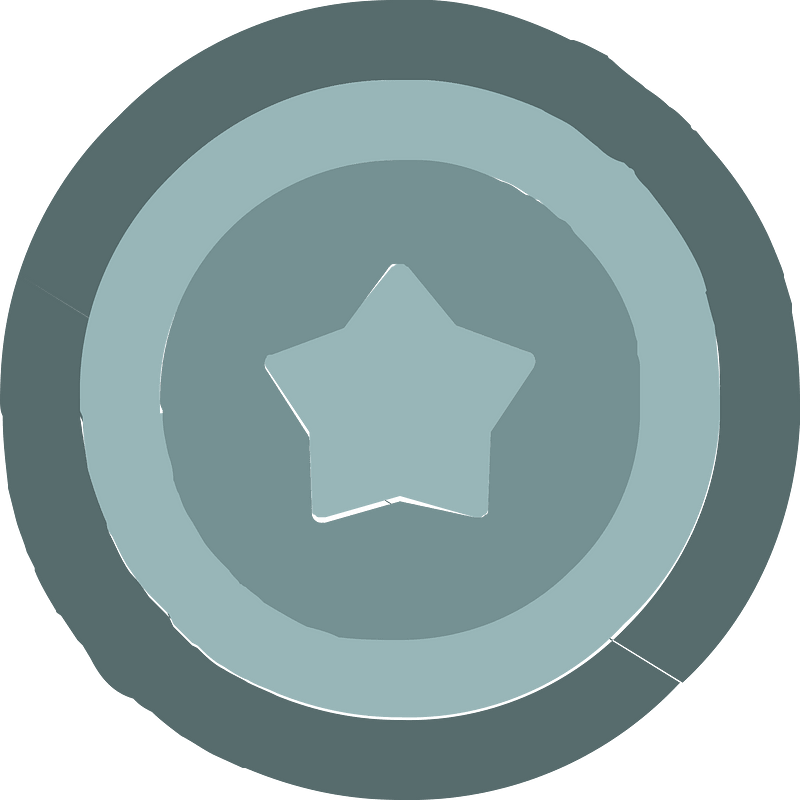 Grey coin