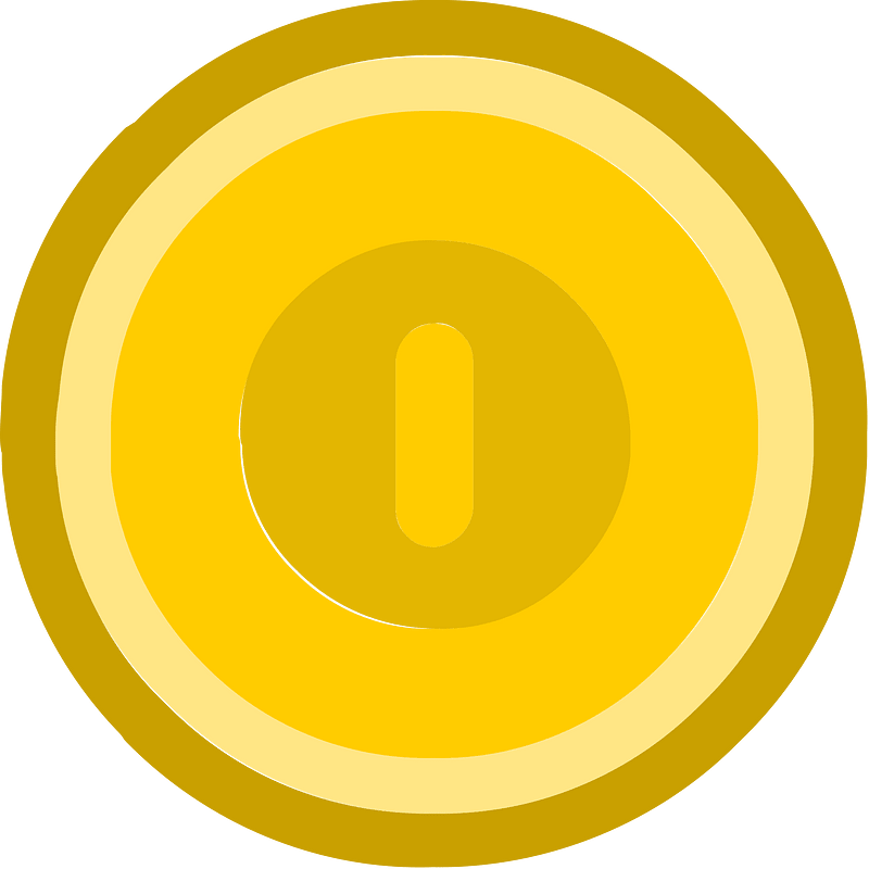 Yellow coin
