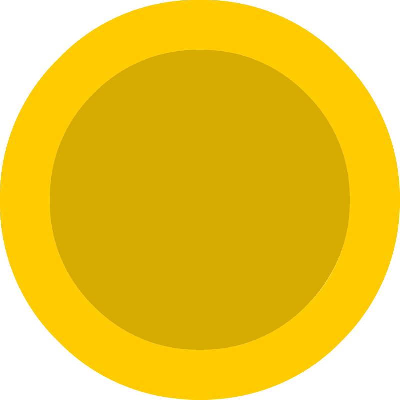 Yellow coin