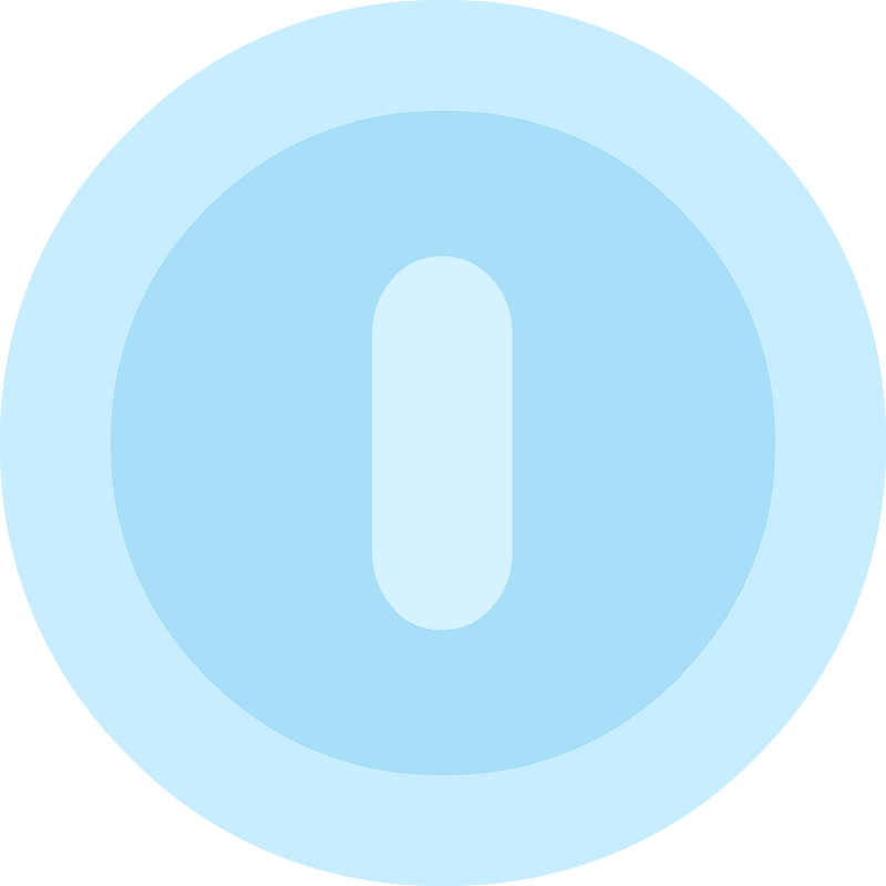 Blue coin