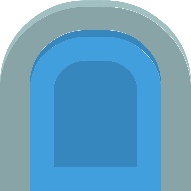 Blue door