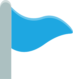 Blue flag