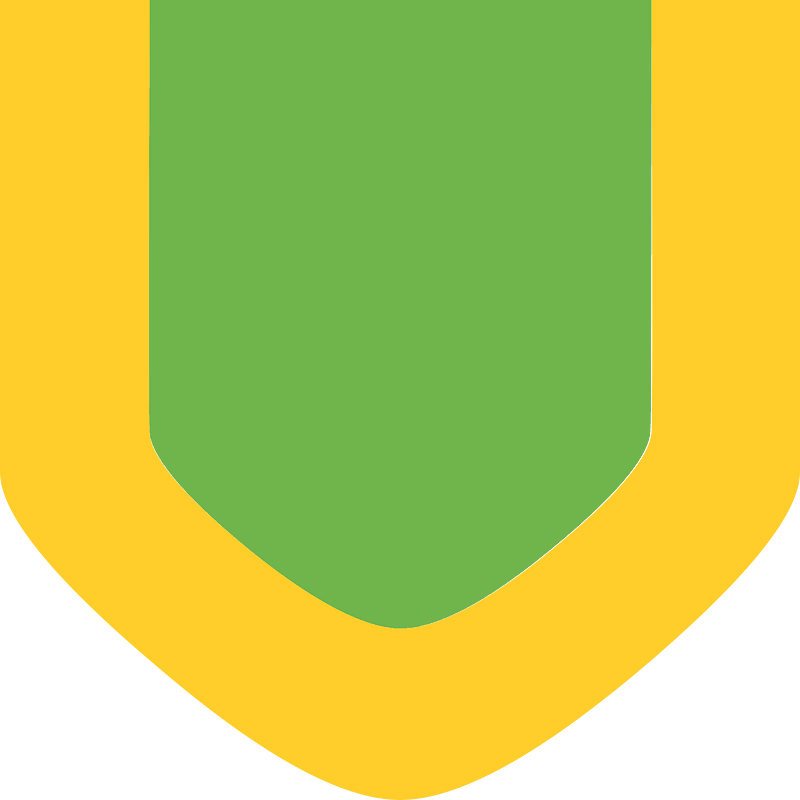 Heraldic flag 02-05 green blank