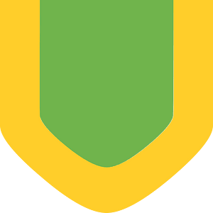 Heraldic flag 02-05 green blank